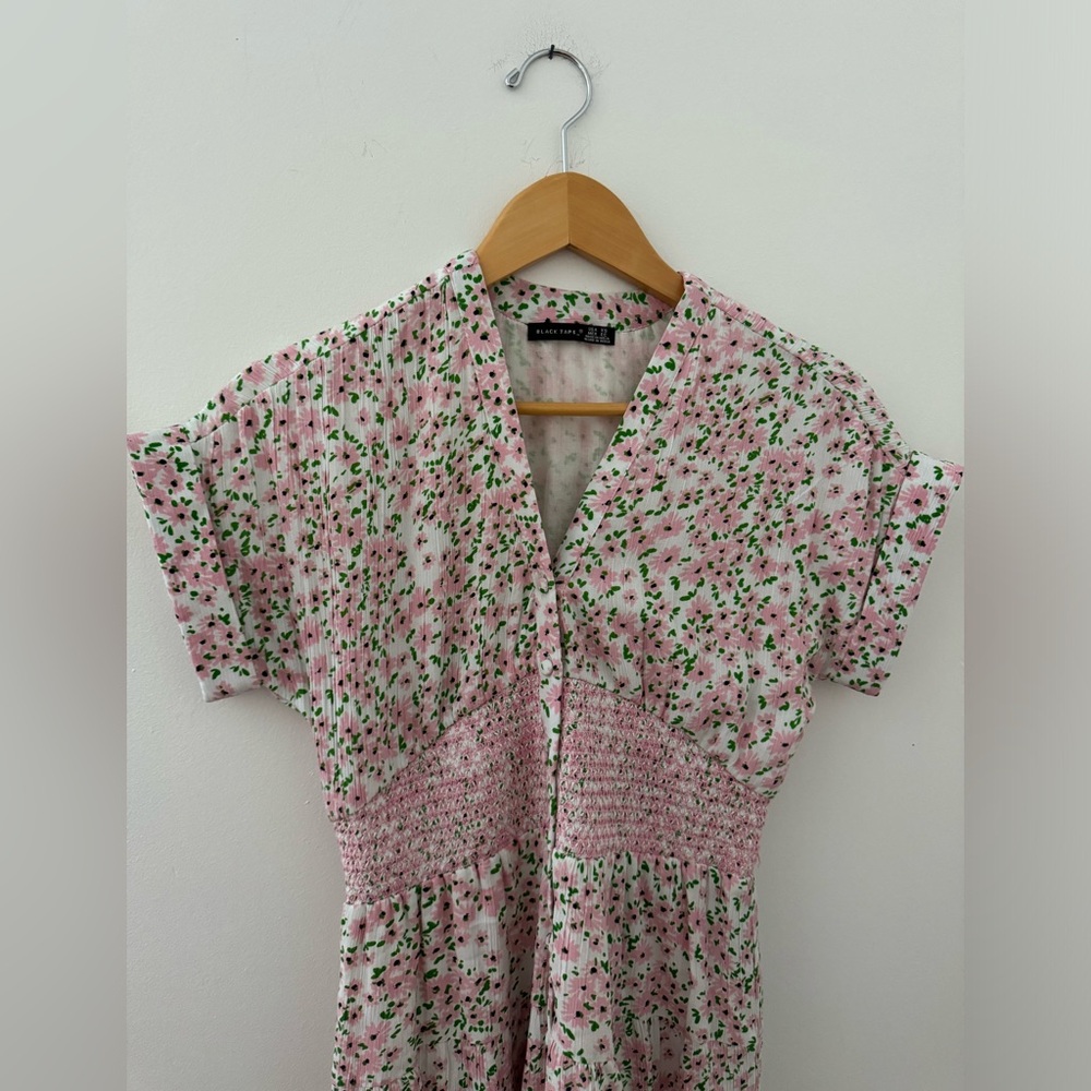 Pink Floral Dress